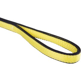 Mazzella Lifting Technologies 5000-1960 EE4-903 Edgeguard Polyester Web Sling, Eye-and-Eye, Yellow, 4 Ply, 10' Length, 3" Width, 11" Flat Eyes, 17000 lbs Vertical Load Capacity