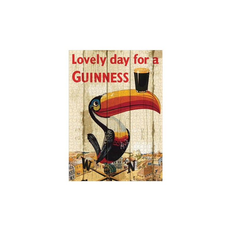 Guinness Toucan Jigsaw Puzzle 1000 Pieces (50cm x 70cm)