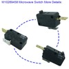 LONYE SZM-V16-FC-62 W10269458 Microwave Door Switch Replacement for Whirlpool Microwave