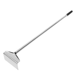 Mydracas Coal Rake Grill Ash Tool,BBQ Charcoal Rake Stainless Steel Ash Rake for Pizza Oven - 32 Inches