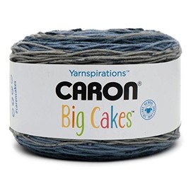 Caron Big Cakes Self Striping Yarn ~ 603 yd/551 m / 10.5oz/300 g Each (Nightberry)