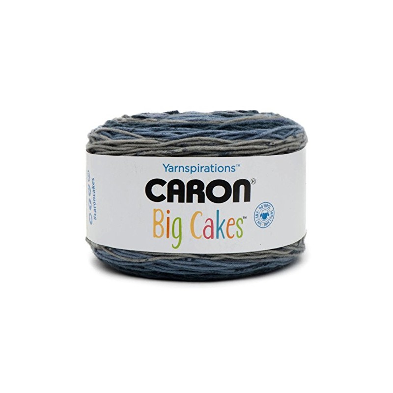 Caron Big Cakes Self Striping Yarn ~ 603 yd/551 m
