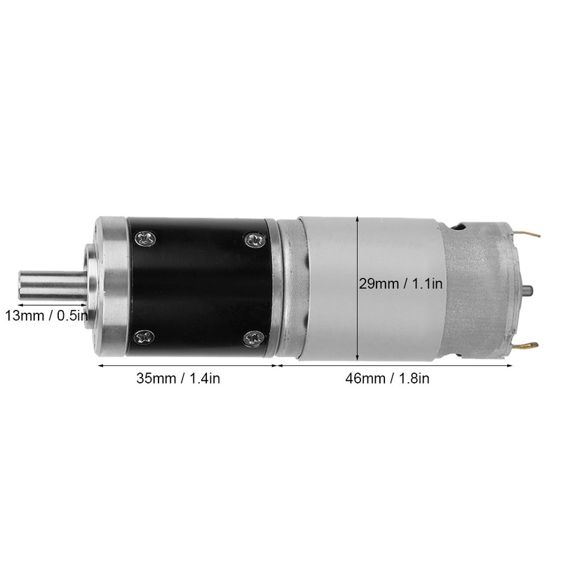 CM28-395 DC 24V Planetary Geared Motor Electric Reduction Gear Motor