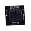 Insta-Trim | Boat Leveler 12725 Rocker Switches With Black Switch