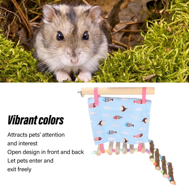 Pet Hammock Tent Colorful Climbing Exercise Small Pet Hanging Nest