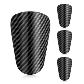 2 Pairs Mini Football Shin Pads for Kids and Teens Mini Shin Pads Football Elastic Lightweight Breathable Ideal for Football and Other Sports