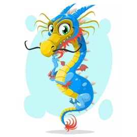 Crafting Spark Wise Dragon CS2535 11.8 x 15.8 inches Crafting Spark Diamond Painting Kit