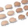9 Pairs Replaced Eyelids Silicone Removable Eyelids with Lashes for