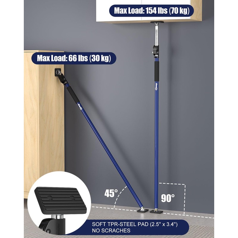 XINQIAO Cabinet Jacks for Installing Cabinets, Heavy Duty Third Hand