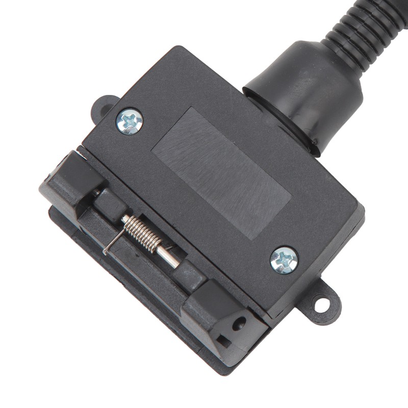 Trailer Adapter 7 Pin Round Male Plug to 7 Pin