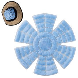 Como Life Cooling Head Pad Head Cool Head Pad Hat Refrigerator PCM Heat Stroke Prevention Less Than 92°F (28°C) Natural Freezing