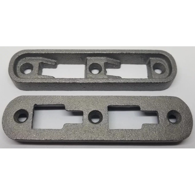 Furniture Knowledge MEDIUM Cast Iron Bed Rail Fastener Set frame