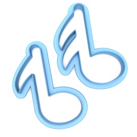 Sweet Prints Inc Set of 2 Musical Notes Cookie Cutter - Dishwasher Safe (2")