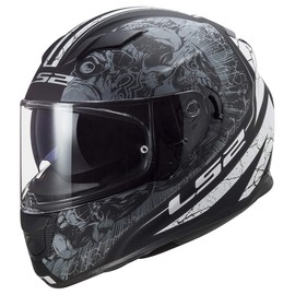 LS2 Helmets Full Face Stream Evo Street Helmet (Matte Black Titanium - X-Small)