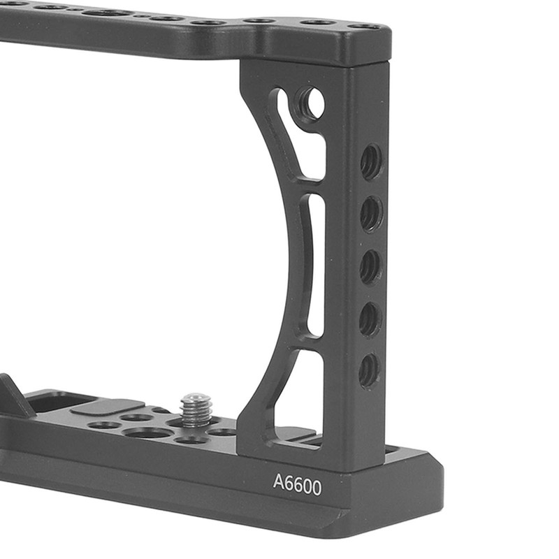 Camera Cage with Cold Shoe Interface Anti Slip Gasket Aluminum