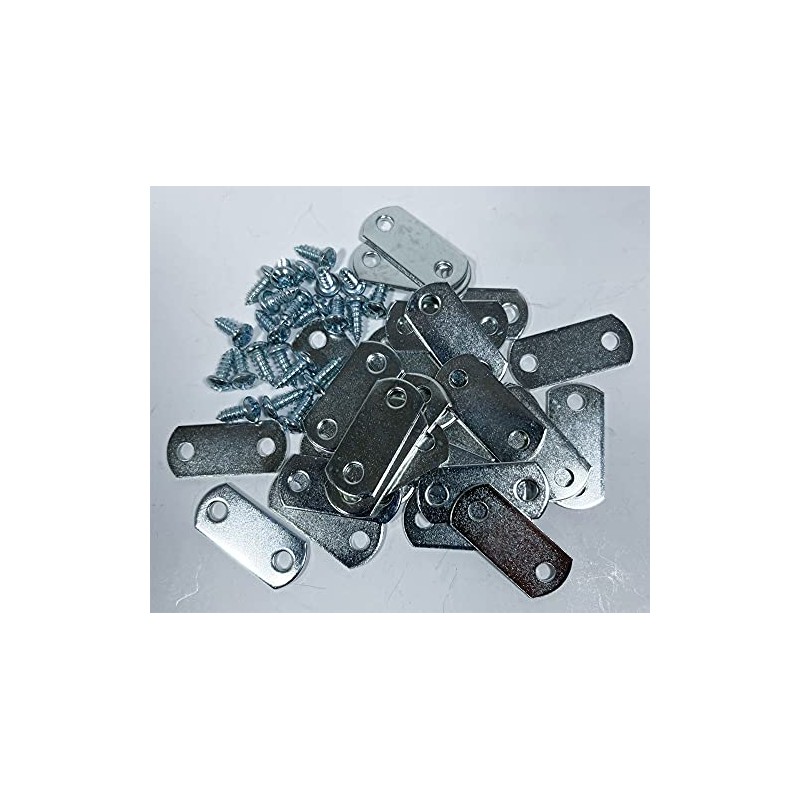 10 Pack Flat (0/0") Offset with 20 pcs 6 X