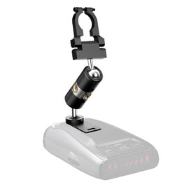 SDSACZMU Radar Detector Mount,Rearview Mirror Rod Aluminum Radar Bracket (for Uniden Radar Detector Series)