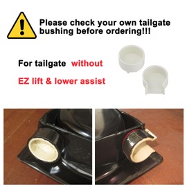 Tailgate Bushing for Tail Gate Hinge Compatible with 2007-2019 Chevy Silverado GMC Sierra 1500 2500 HD 3500 HD, 2015-2022 Colorado Canyon Replaces 25815553 25815554 Truck Tailgate Parts