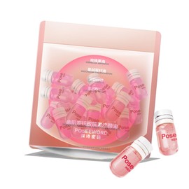 Sigaitwax Natural Makeup Remover OLI,Makeup Remover Oil Mini and Gentle Cleansing Remover Oil for All Skin Types-Nourishing and Gentle,Individually Packaged -Travel-Friendly(Rose 20 Pcs)