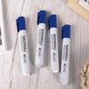 Nataraj 12 x Blue Whiteboard Marker Pens 2mm Bullet Tip
