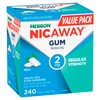 Nicaway 2mg Stop Smoking Mint Gum (Pack of 240)