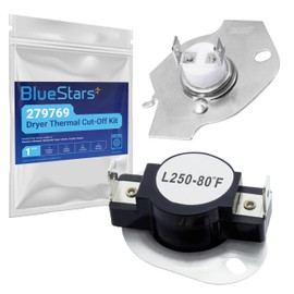 BlueStars 279769 Dryer Thermal Cut-Off Kit Replacement Part by BlueStars - Easy to Install - Exact Fit for Whirpool & Kenmore Dryers - Replaces 3389946 3398671 3977394 695563 AP3094224 3390291