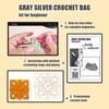 Herally Crochet Kit DIY Bag for Beginners - Include Yarn,