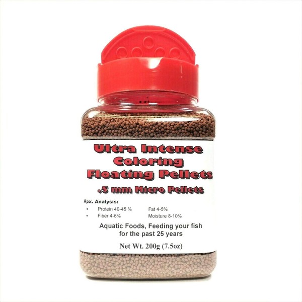 Aquatic Foods Inc. 0.5mm - 1mm Ultra Intense Color Enhancing