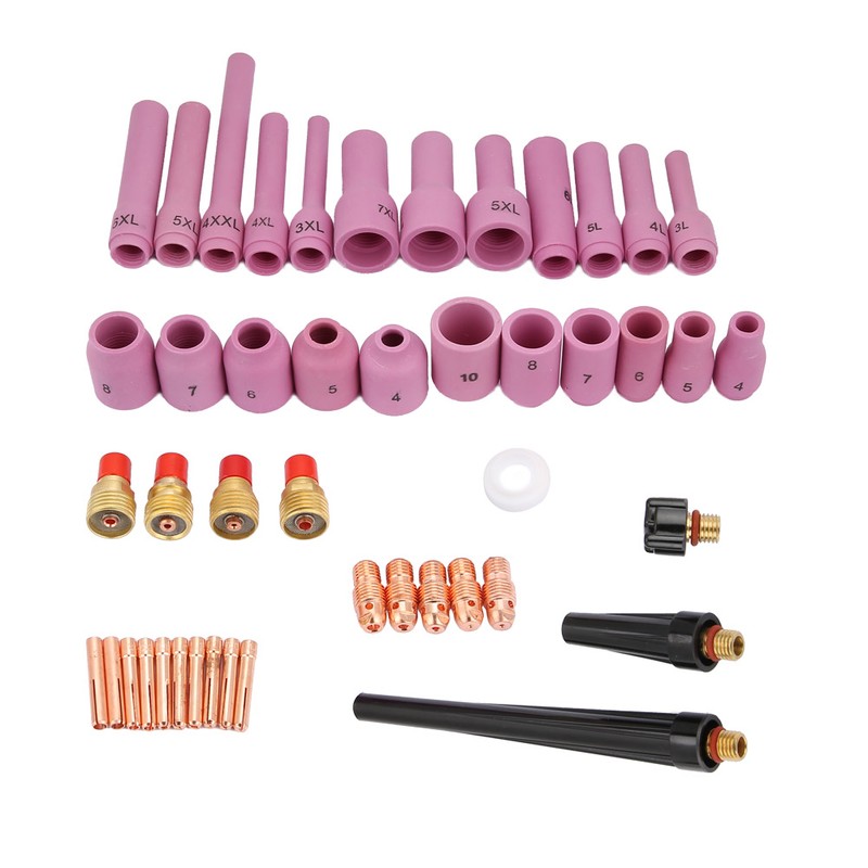 46pcs/set WP-9/20/25 Series TIG Welding Torch Consumables Accessories