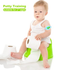 Tinyimi Potty Training with 5 Music Playing & Timer Setting Toilet Training Timer Dinosaur Pattern