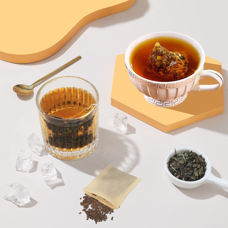 Numola Unbleached Tea Filter Bags for Loose Leaf Tea, Tea
