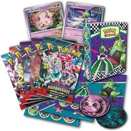 Pokémon TCG: Collector Chest – Scream Tail & Iron Valiant (2 Foil Promo Cards, 6 Booster Packs & More)