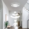 EIDEARAY 12.6Inch Motion Sensor LED Ceiling Light Indoor, 36W 6000K
