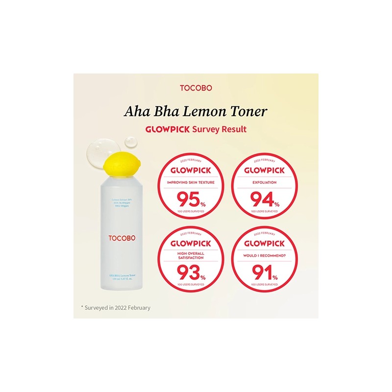 TOCOBO [TOCOBO]AHA BHA Lemon Toner 150ml