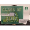 STARBUCKS CARD 2013 " CLASS OF 2013 "CONGRATS CARD GREAT