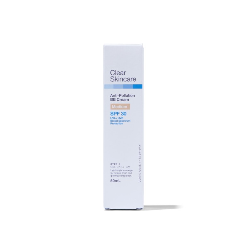 Clear Skincare Anti-pollution BB Cream Spf30 Medium 50ml
