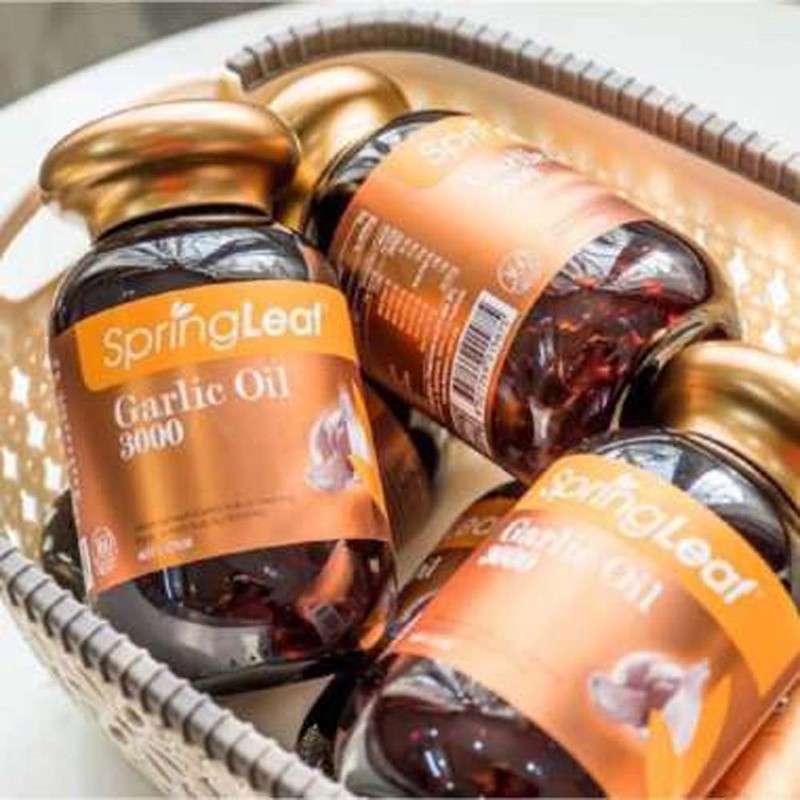 Springleaf-Garlic Oil 3000mg 360 Capsules