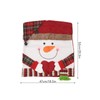Xmas Dinner Chair Back Covers Easy To Install Soft Anti
