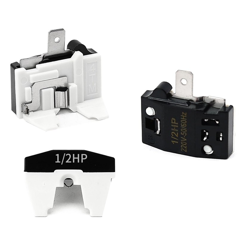 Surf turtle Refrigerator Compressor Relay and Overload Kit 3 Pin