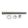 (4 Sets) 3/8-16x4 Stainless Steel Hex Head Screws Bolts, Nuts,