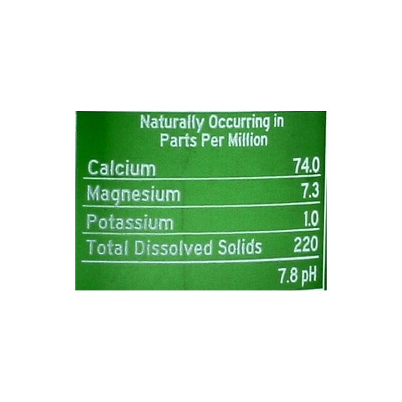 1L Glass Spring Pack of 12