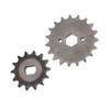 428 Motor Sprocket Set Steel 19T Front Engine Sprocket 14T