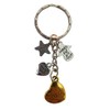 Love Heart Keyring Dad Angel Charm Pendant