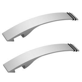 REFLECTS Bottle Opener Aluminium Matte Silver Bottle Opener Elegant Silver 125 mm Set of 2