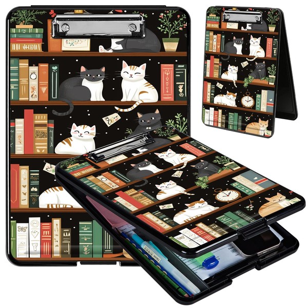 Clipboard with Storage, Hard Letter A4 Size Clip Board with