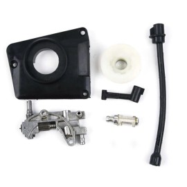 For Chinese Oil Drive Pump Filter Pipe Kit For CHINESE CHAINSAW 4500 5800 45CC 52CC 58CC new