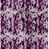 Soimoi Purple polyester Crepe Fabric Abstract Tie-Dye Fabric Prints By
