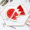 Honbay 8PCS Fake Watermelon Slices Plastic Artificial Watermelon Blocks Fruit