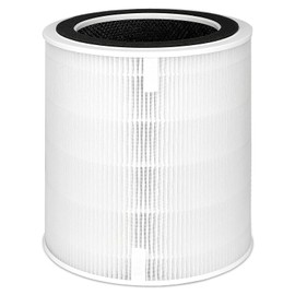 LV-H135 True HEPA Replacement Filter, Compatible with LEVOIT LV-H135 Air Purifier, 3-in-1 H13 Grade True HEPA Filtration, LV-H135-RF, 1-Pack