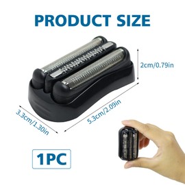 Shaver S3 Shaving Head for Series 3, Compatible with Series 3 300S 301S 310S 3020S 3030S 3040S 3080S 3050CC 3090CC